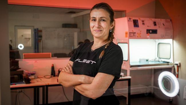 Flavia Tata Nardini, co-founder and chief executive of Fleet Space Technologies.