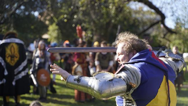 There was a variety of weaponry, each deadlier than the last. Picture: NewsWire / Valeriu Campan