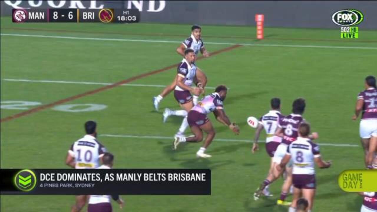 Ezra BOOED as Manly belt Brisbane