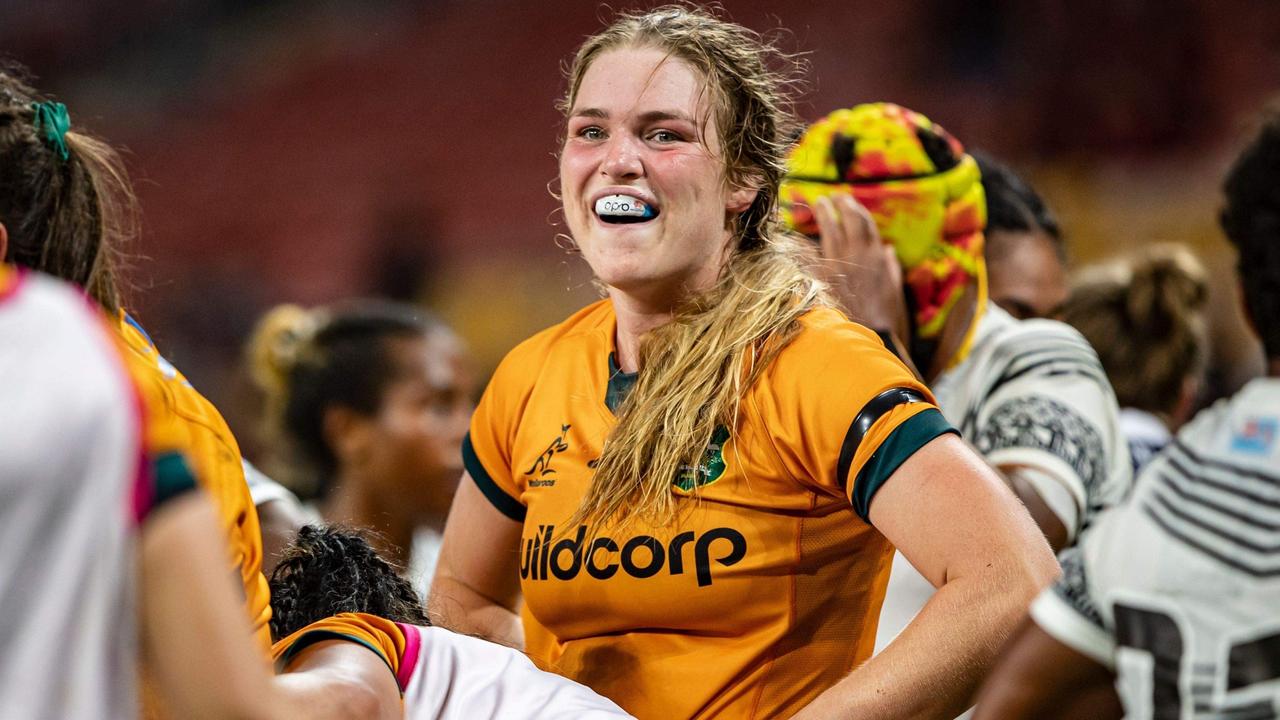 Wallaroos star Kaitlan Leaney was one of many players who shared the open letter.