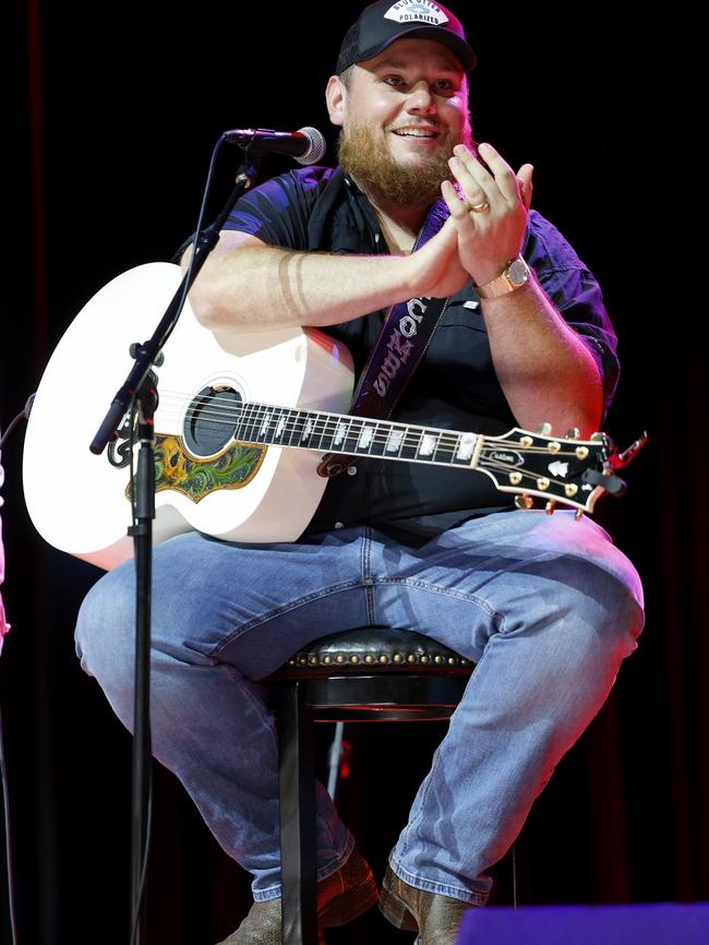 Country mega star Luke Combs. Picture: Jason Kempin/Getty Images