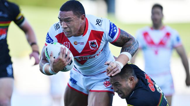 Tyson Frizell knocked back deal to stay with the Dragons. Picture: Dean Lewins/AAP