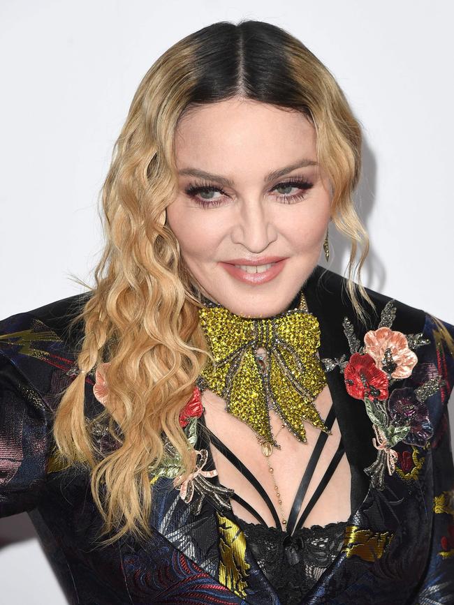 Madonna has been discharged from hospital to recover in her New York home. Picture: AFP