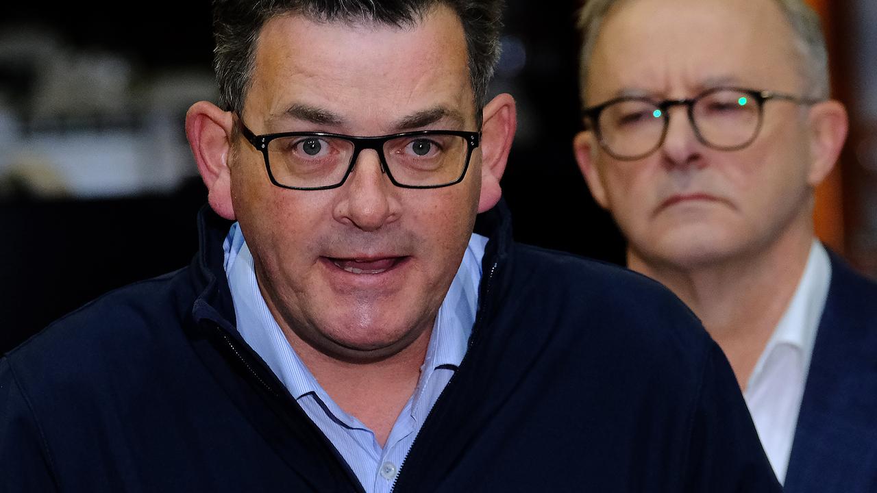 Victorian Premier Daniel Andrews said crime statistics don’t support Bed Judd’s concerns. Picture: NCA NewsWire / Luis Enrique Ascui