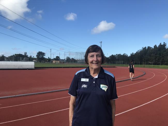 Little Athletics volunteer Heather Mitchell, was recently inducted to the Coles Little Athletics Hall of Fame after 25 years of service to the children's sporting program.