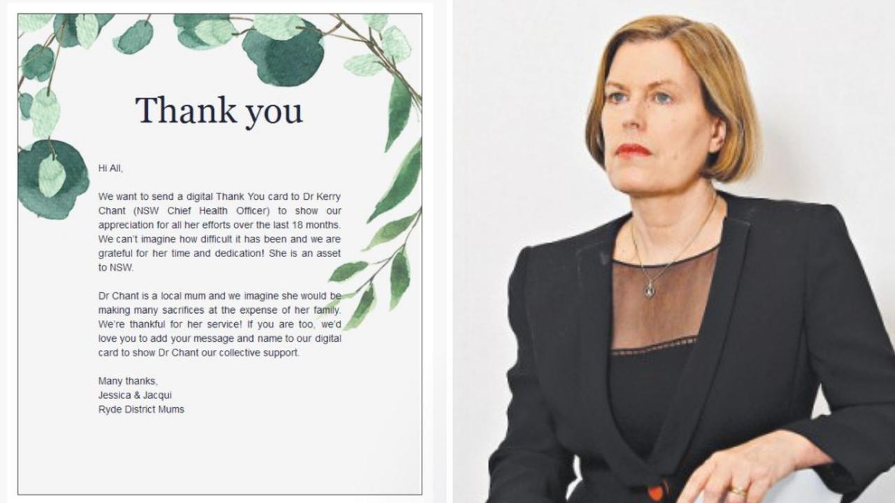 Ryde District Mums Pen Heartfelt Thank You Letter To Dr Kerry Chant Daily Telegraph