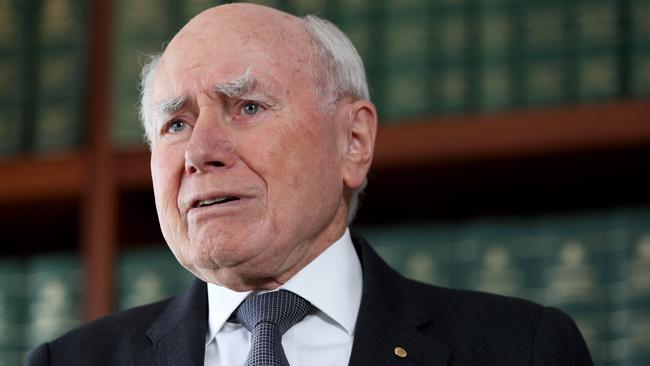 Former prime minister John Howard. Picture: NCA NewsWire/Damian Shaw