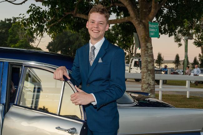 Jake Sommerfeld at the Mirani State High School year 12 Formal.Picture: Michaela Harlow