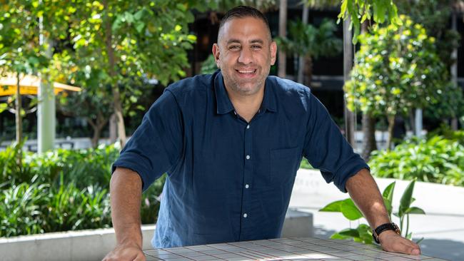 Parramatta comedian Rob Shehadie grew up in Oatlands when it was known as Dundas. Picture: Monique Harmer