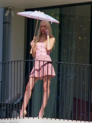 Martine’s a real-life Barbie …