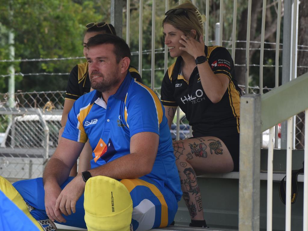 Central Queensland Cricket Championships, senior men, Callide/Dawson versus Rockhampton, Rockhampton Cricket Grounds, on February 22, 2025.