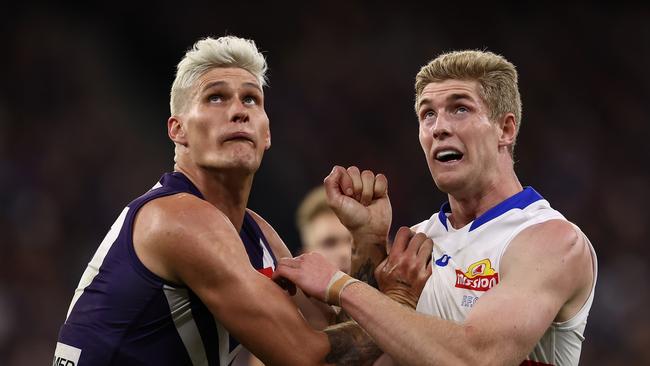 Will Rory Lobb’s (left) trade request to the Bulldogs be granted? Picture: by Paul Kane/Getty Images