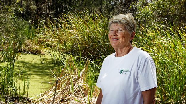  President of the Friends of Federation Walk Inc Lyn Wright.