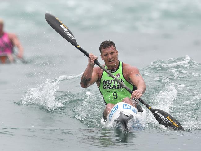 Burleigh Heads Mowbray Park Ironman Ben Carberry in action during the Nutri-Grain Iron Series Round 5 at Kurrawa. Photo: Contributed