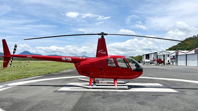 Nautilus Aviation R44 helicopter that was involved in the crash at Cairns.