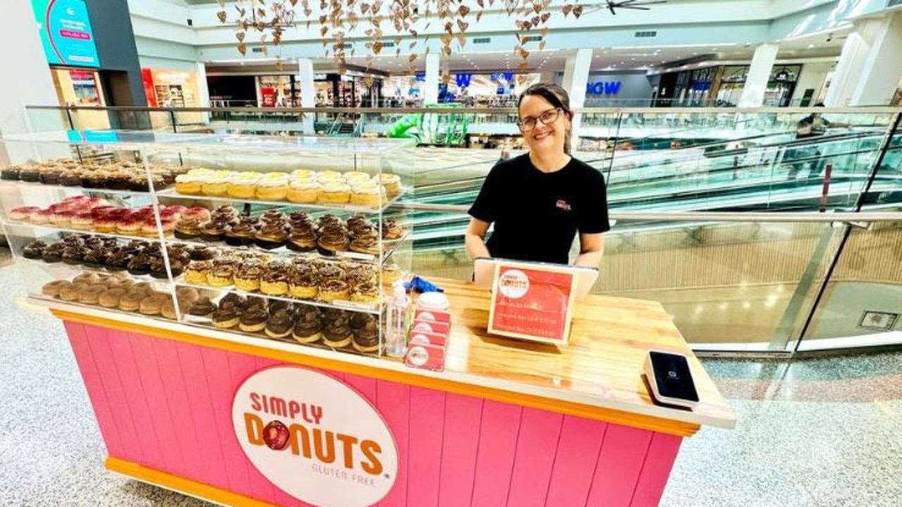 Simply Donuts founder and co-owner Vanessa Broad at Casuarina Square. Picture: Instagram/ Simply Donuts