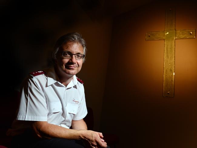 Captain Stuart Glover of The Salvation Army. Photo: John McCutcheon / Sunshine Coast Daily