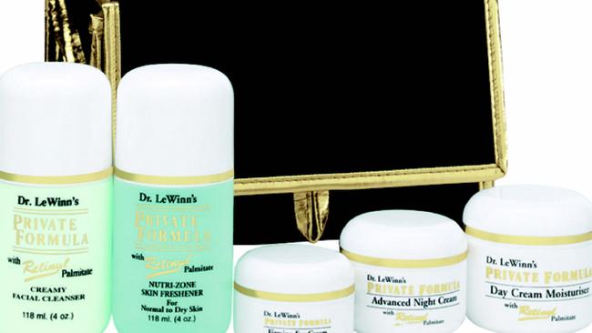 Dr LeWinn's Private Formula skin-care products. Picture: Supplied