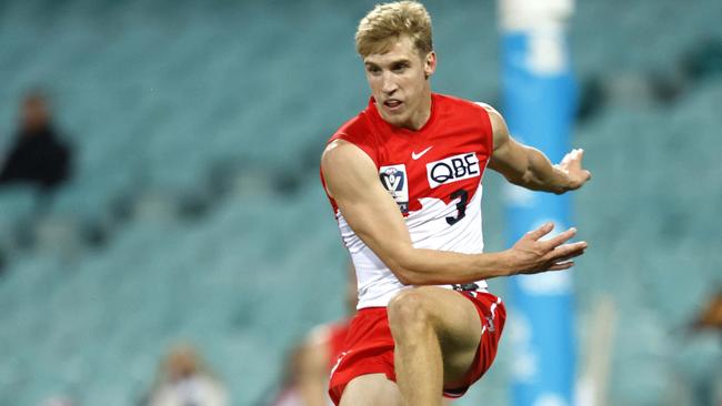 Former No.5 draft pick Dylan Stephens has joined North Melbourne on the third day of the AFL trade period. Picture: Phil Hillyard