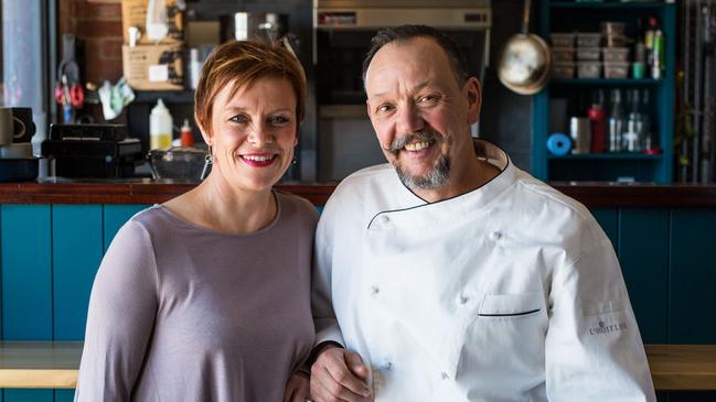 Claire and William Wood of Careme Pastry, Tanunda.