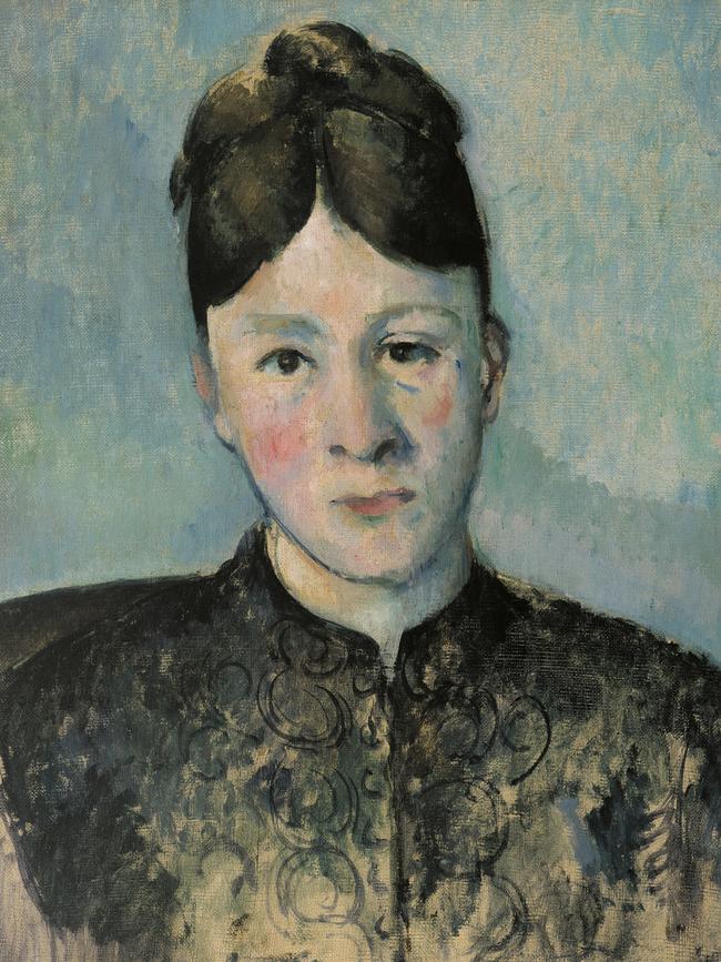 Paul Cezanne, Portrait of Madame Cezanne, c 1885.