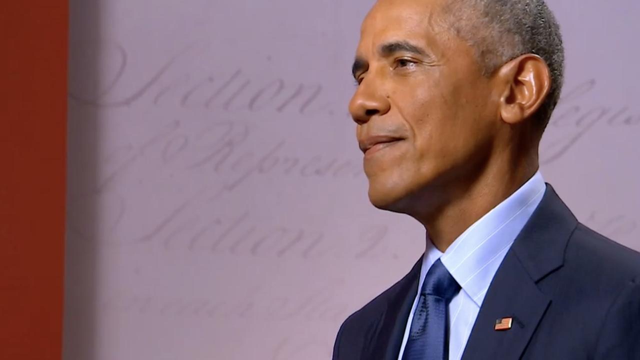 Former president Barack Obama. Picture: DNC/AFP