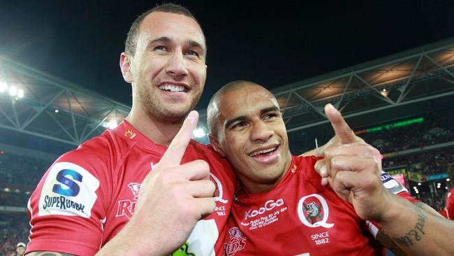 Quade Cooper and Will Genia dominated for the Reds in 2011.