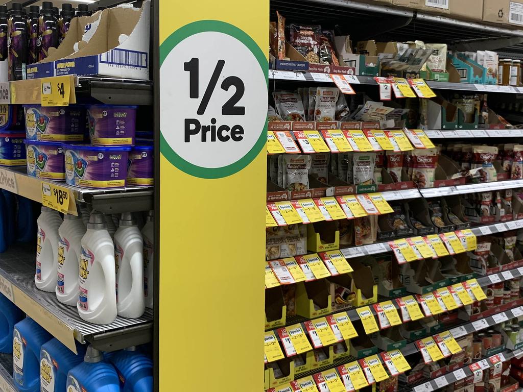 The UWU argued that its workers were struggling to cope amid the cost-of-living crisis while the supermarkets profits were increasing. Picture: NCA NewsWire/Tertius Pickard