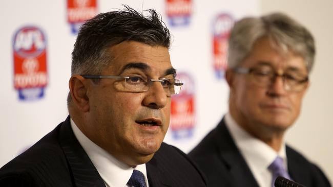 Former AFL CEO Andrew Demetriou.