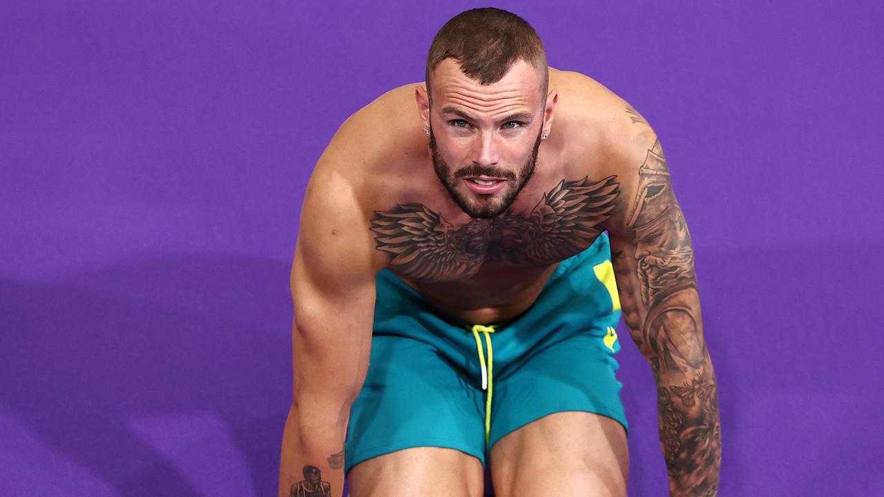 Australian swimmer Kyle Chalmers. Photo by Michael Klein.