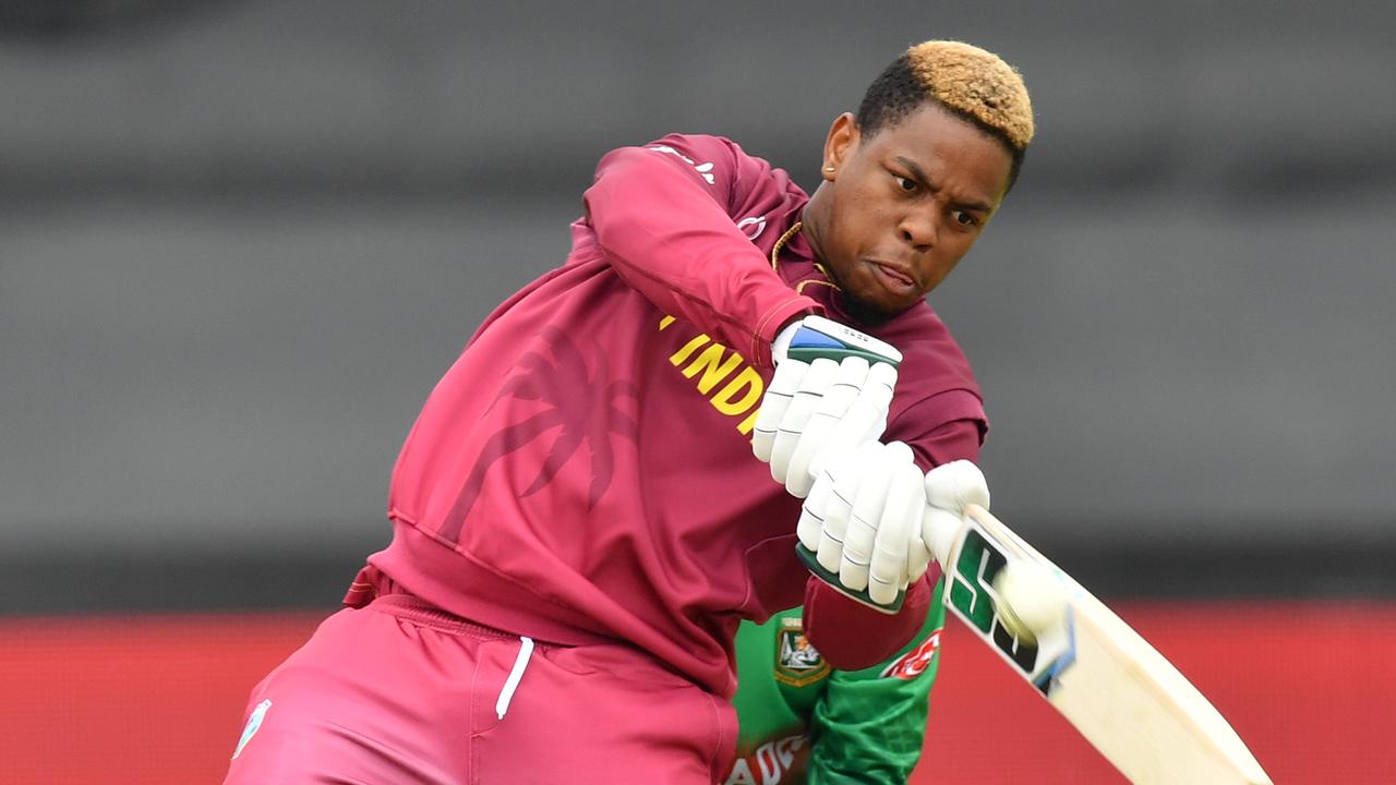 Shimron Hetmyer became the fastest West Indies player to 1,000 ODI runs since December 2002.