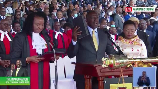 Kenyan President William Ruto Sworn In At Packed Inauguration Ceremony Daily Telegraph 0591