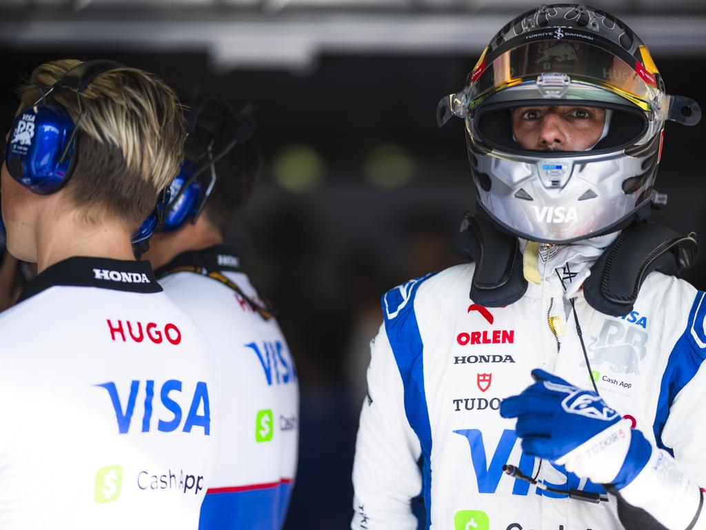 Daniel Ricciardo apologised to Nico Hulkenberg after the race. Picture: Rudy Carezzevoli/Getty Images