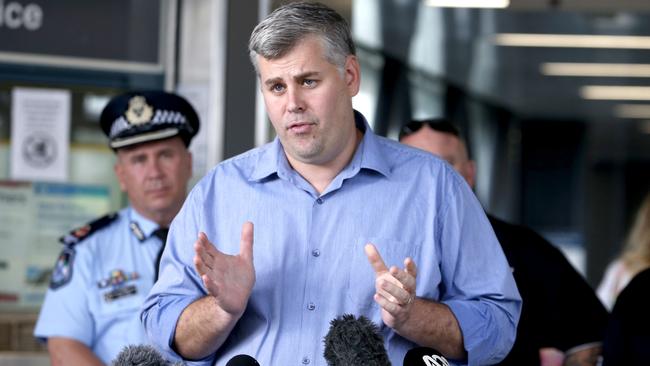 Queensland Police Minister Mark Ryan. Picture: Regi Varghese