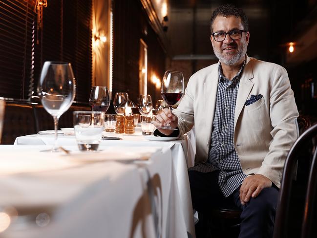 Nino Zoccali at his restaurant Pendolino in The Strand Arcade. Picture: Sam Ruttyn