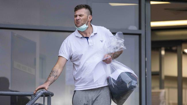 Tim Murphy allegedly rolled up his sleeve and received a dose of the AstraZeneca vaccine on someone else’s behalf. Picture: Wayne Taylor