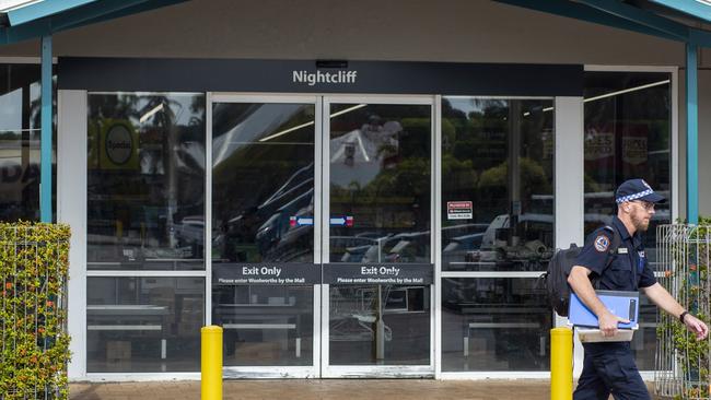 Nightcliff Woolworths was the site of an alleged robbery on Friday. Picture: Floss Adams.