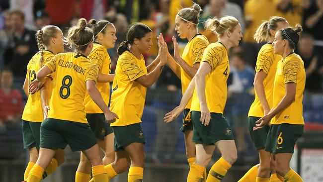 The Matildas have vowed to not let it disrupt their plans. (Ashley Feder/Getty Images)