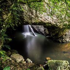 The stunning Natural Bridge in slo-mo