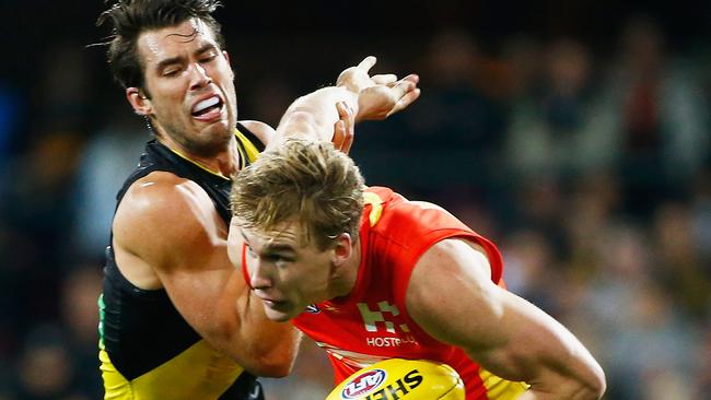 Tigers star Alex Rance might call Tom Lynch a teammate next season. Pic: Getty Images