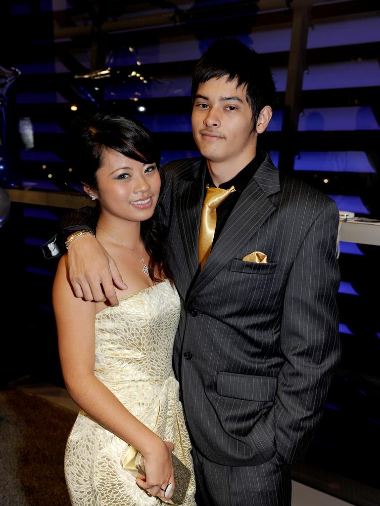 Shanny Jong and Jason Chau at the 2009 Casuarina Senior College formal. Picture: NT NEWS