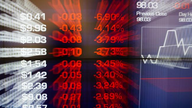 Last financial year was the worst for Australian shares since the global financial crisis. Picture: AAP