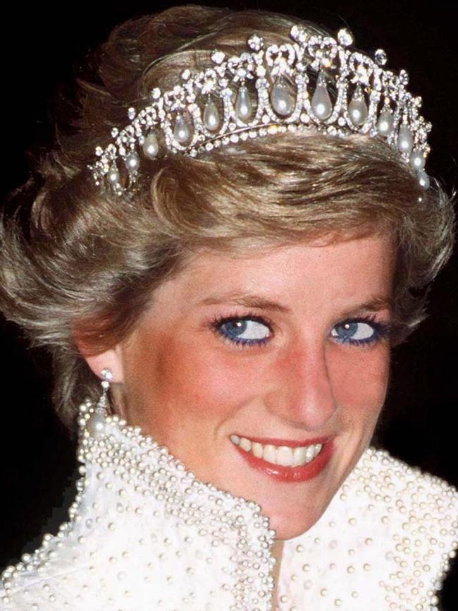 Princess Diana rocked that hairdo. And that tiara. (Pic: Tim Graham/Getty Images)