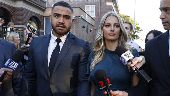 Alex Ivkovic has told she does not want an AVO against her partner Dylan Walker. Picture: Chris Pavlich