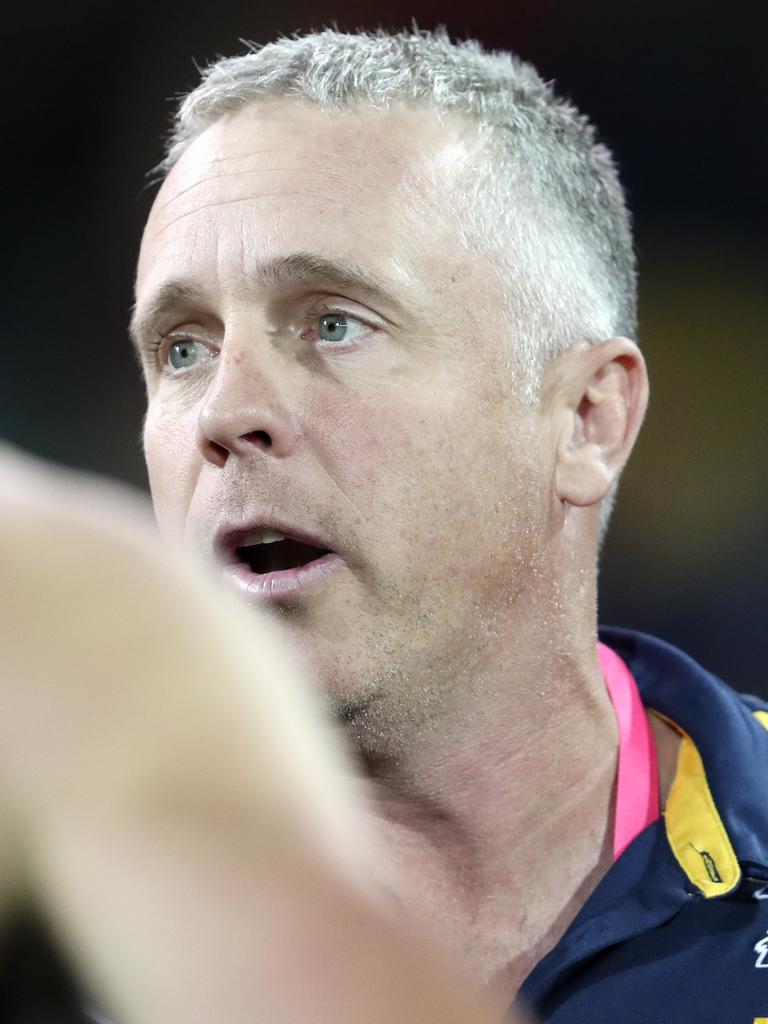 Crows SANFL coach Michael Godden. Picture: Sarah Reed