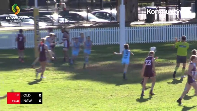 Replay: SSA U12 Australian Football - QLD v NSW (Girls)