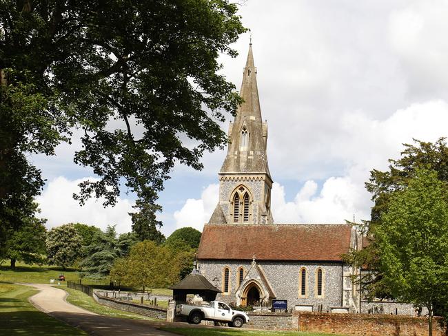 This is St Mark's Church in Englefield where Pippa Middleton and James Matthew will tie the knot. Picture: Neil P. Mockford/Getty Images