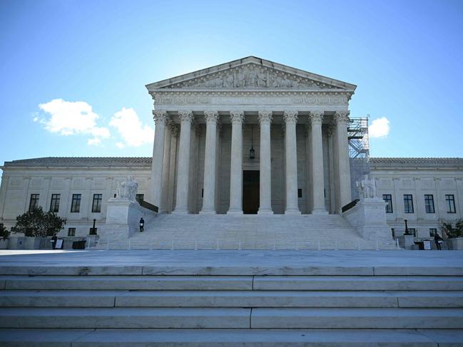 The US Supreme Court on July 1, 2024, in Washington, DC. The US Supreme Court is expected to rule Monday on the most highly anticipated decision of its term -- a ruling "for the ages" on whether Donald Trump, as a former president, is immune from prosecution.  . (Photo by Drew ANGERER / AFP)