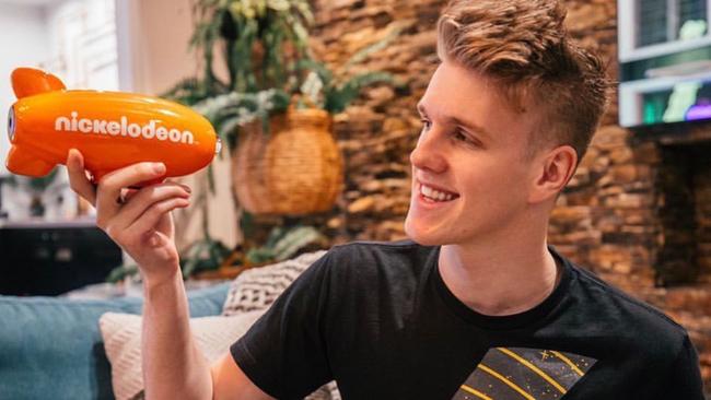 YouTuber Lachy Power voted the kids’ favourite on Nickelodeon. 