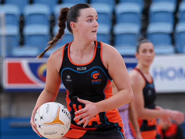 SN RESERVES R2 - Match between GIANTS Reserves and Queensland Firebirds Reserves at Ken Rosewall Arena on Saturday 08 June, 2024 in Sydney, Australia. Photo by May Bailey | Clusterpix Photography